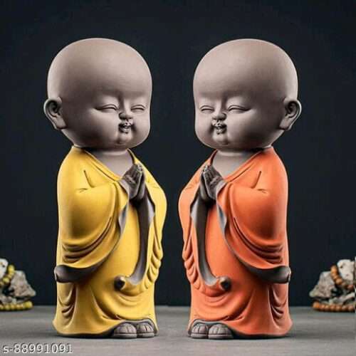 Baby Monk Statue - Image 2