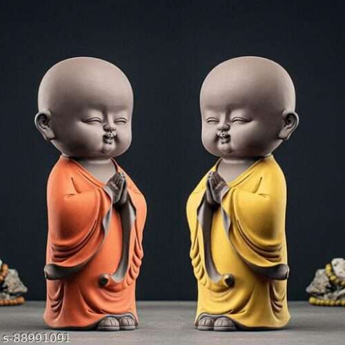 Baby Monk Statue - Image 3